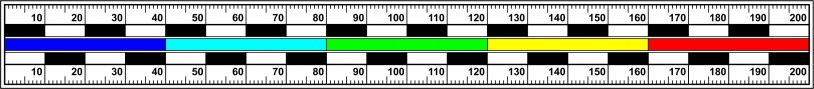 Měřítko 20 x 2 Bam-248